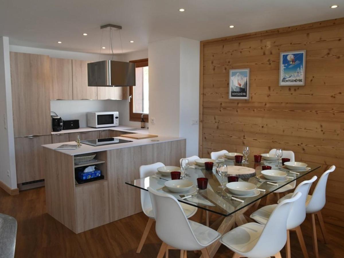 Duplex Renove 3 Chambres Avec Wi-Fi, Garage, Balcon Sud, Proche Pistes A Montgenevre - Fr-1-266-162 Kültér fotó