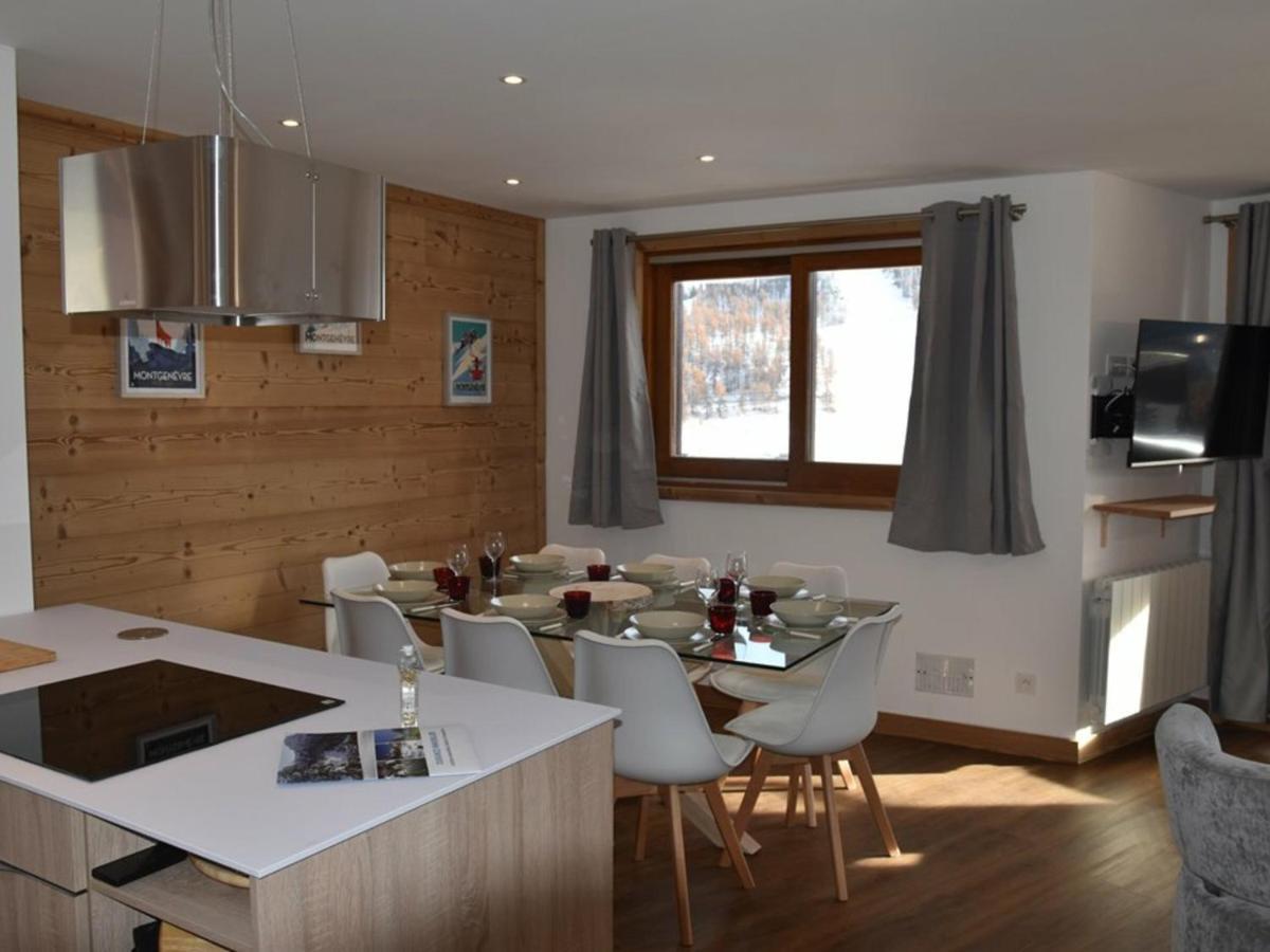 Duplex Renove 3 Chambres Avec Wi-Fi, Garage, Balcon Sud, Proche Pistes A Montgenevre - Fr-1-266-162 Kültér fotó