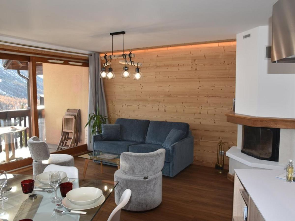 Duplex Renove 3 Chambres Avec Wi-Fi, Garage, Balcon Sud, Proche Pistes A Montgenevre - Fr-1-266-162 Kültér fotó